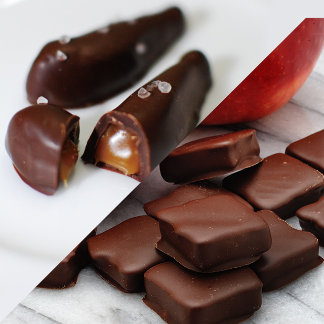 めひかり塩チョコ＆紅玉林檎チョコセット